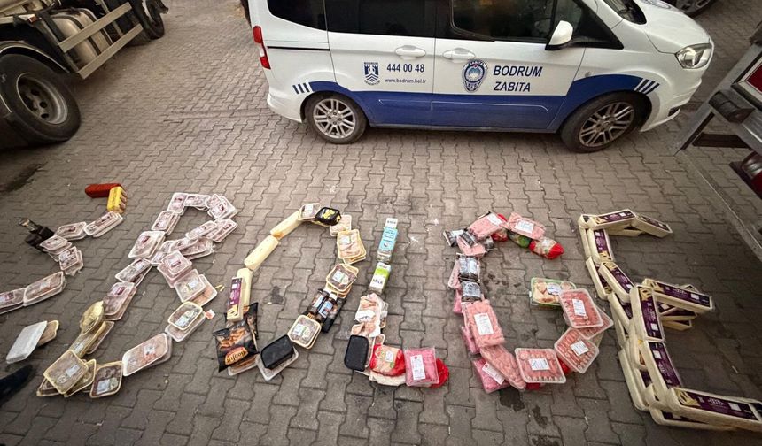Bodrum’da 1,2 Ton Tarihi Geçmiş Gıdaya El Konuldu