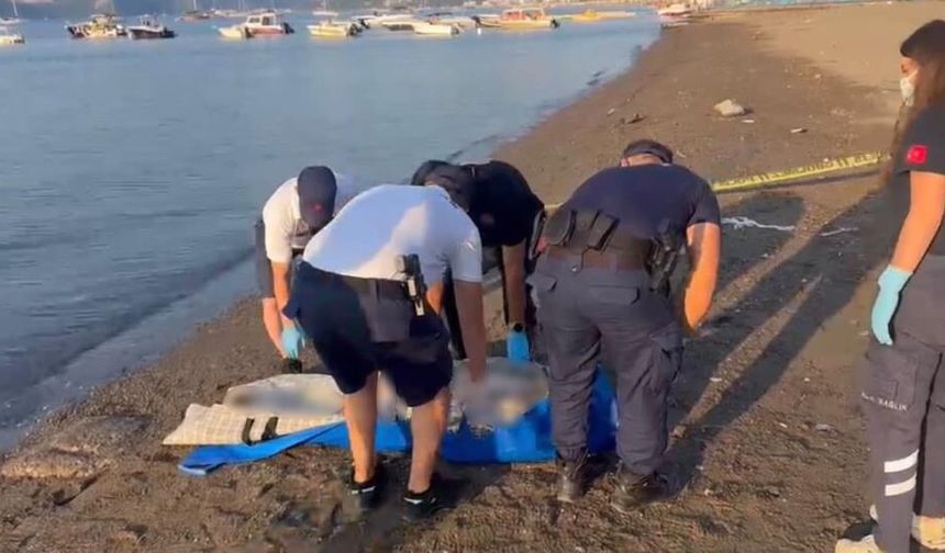 Marmaris Sahilinde Kimliği Belirsiz Erkek Cesedi Bulundu