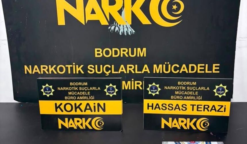 Bodrum’da uyuşturucu operasyonu: 2 gözaltı