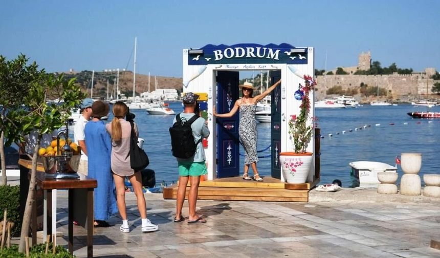 Bodrum’un İlk ‘Maviye Açılan Kapısı’ Kumbahçe’de