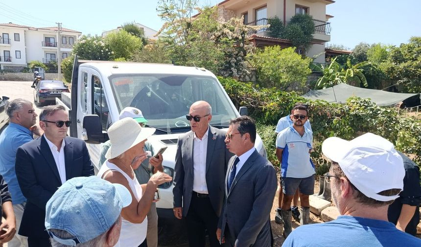 Datça’da Kronik Soruna 4 Bin Metrelik Çözüm