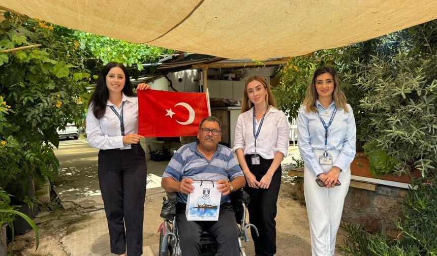 Bodrum’da emektar denizcilere vefa ziyareti