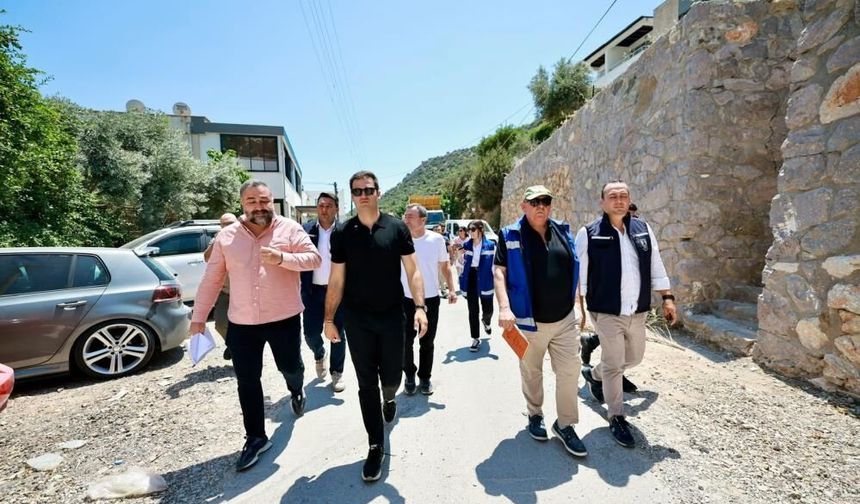 Başkan Mandalinci Konacık’ta vatandaşları dinledi