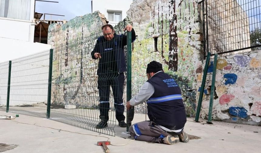 Bodrum Belediyesi atölyelerinde 6 ayda yoğun mesai