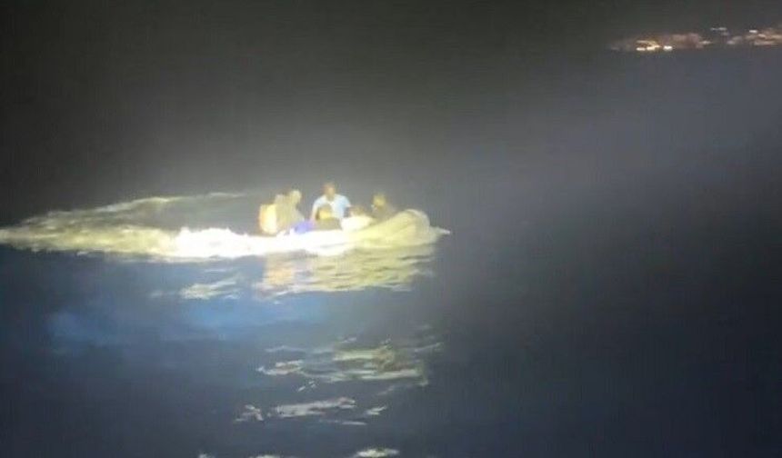 Bodrum’da denizde göçmen operasyonu