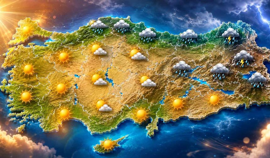 27 Ağustos Perşembe hava durumu: Yağış hangi illerde?