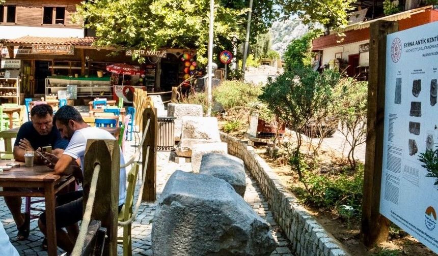 Syrna Antik Kenti’nin eserleri koruma altına alındı