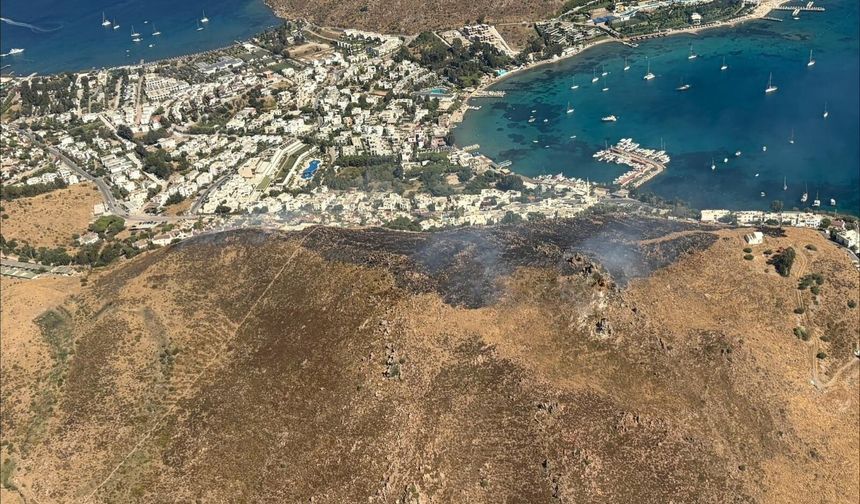 Bodrum’daki yangın kontrol altına alındı