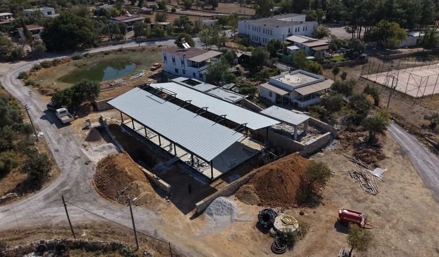 Pınarlıbelen Pazar Yeri Projesi yüzde 75 seviyesine ulaştı