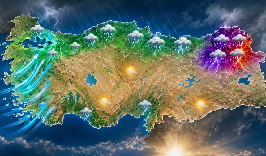 10 Ağustos hava durumu: Bu illerde kuvvetli yağış bekleniyor