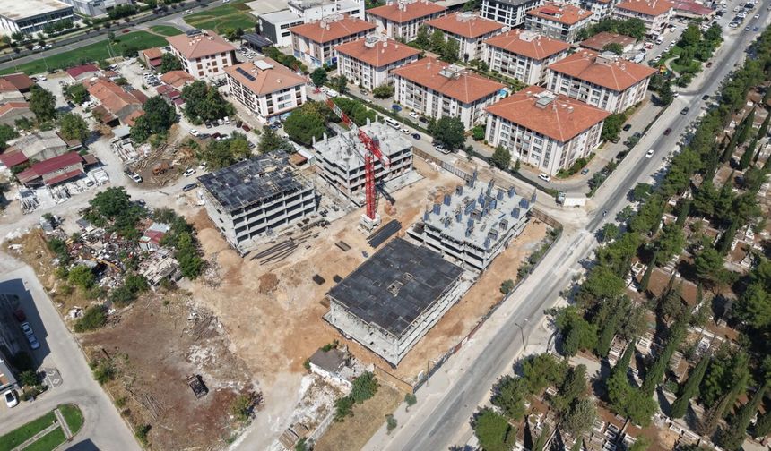 Muğla’da 82 Dairelik Yeni Konut Projesi Yükseliyor