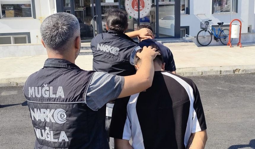 Dalaman’da uyuşturucu operasyonunda 1 şüpheli tutuklandı