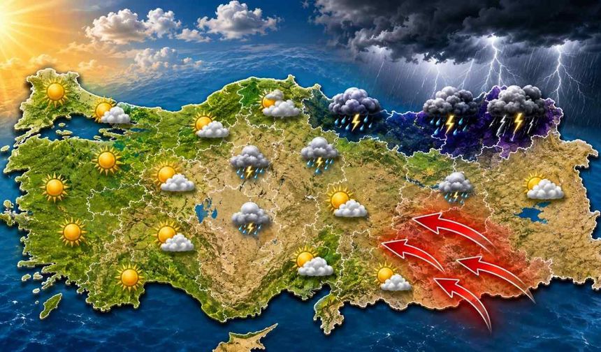 17 Ağustos hava durumu değişiyor: İki bölgeye kritik uyarı