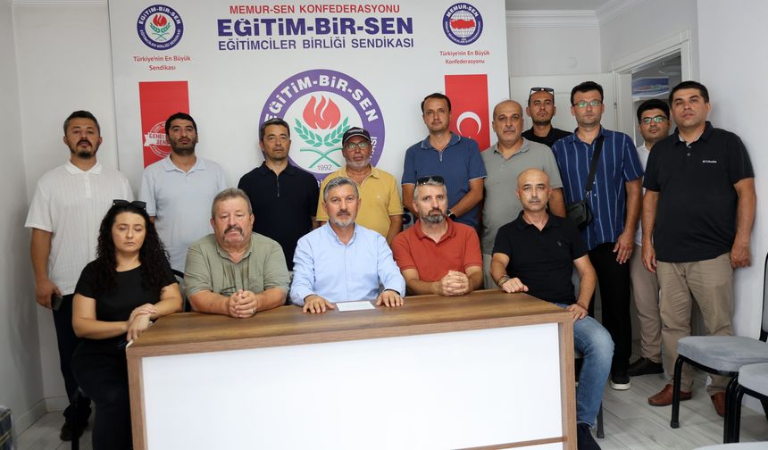 Eğitim Bir-Sen'den Görevden Alma Tepkisi