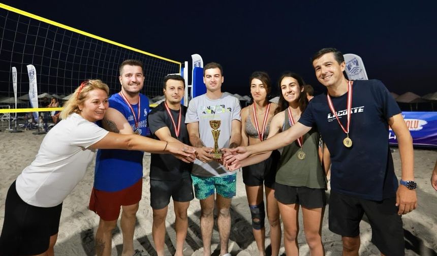 Bodrum’da voleybol şöleni