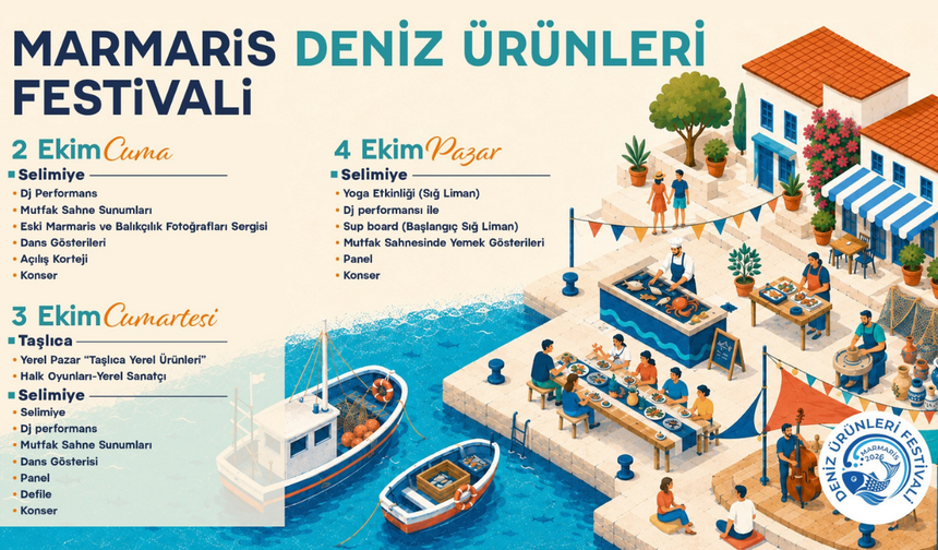 Marmaris Deniz Ürünleri Festivali büyüyor