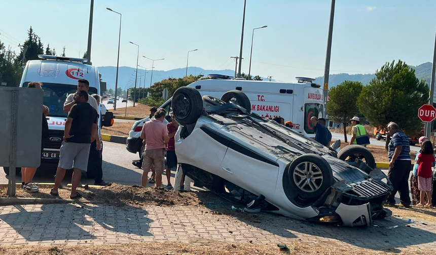 Seydikemer’de feci kaza: 4 yaralı