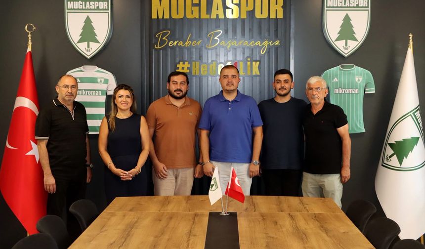 Muğlaspor ile Çine Madranspor arasında iş birliği görüşmesi