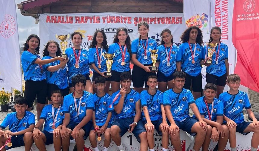 Dalaman’dan Türkiye’ye uzanan başarı öyküsü: 8 Yılda 15 Şampiyonluk