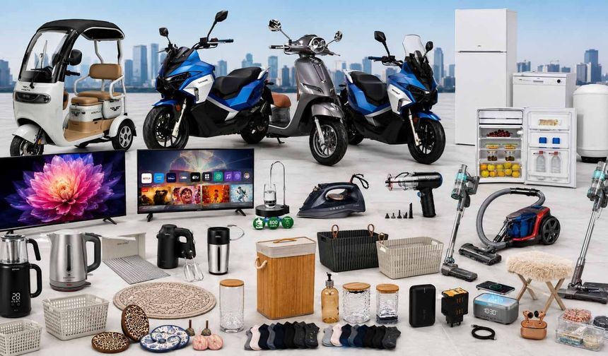 A101 13 Ağustos fırsatları: Motorlardan TV ve buzdolabına