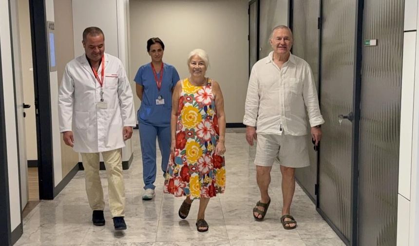 Yürüyemiyordu, Bodrum’daki ameliyatla yeniden ayağa kalktı