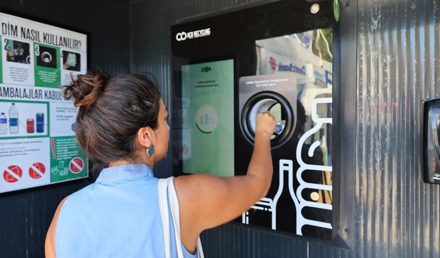 Bodrum’da İlk DOA Depozito İade Makinesi Hizmete Girdi
