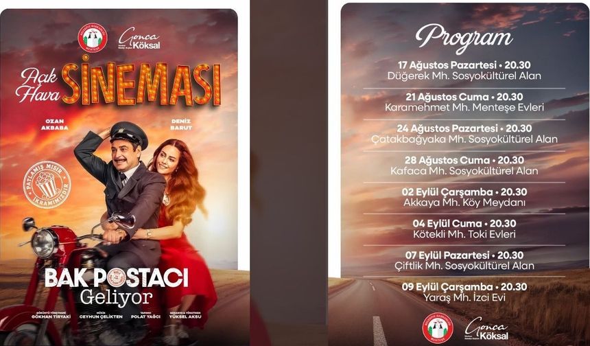 “Bak Postacı Geliyor” Menteşe’nin Mahallelerinde İzleyiciyle Buluşacak