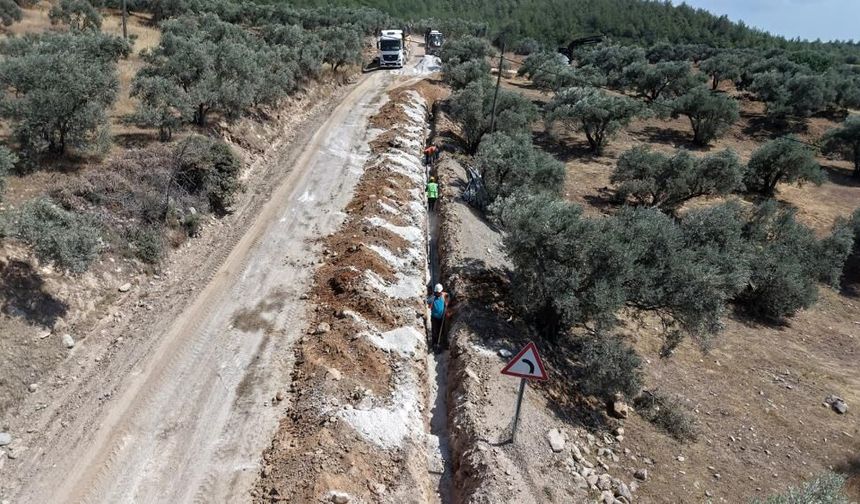Yatağan’da 2,5 Kilometrelik İçme Suyu Hattı Yenileniyor
