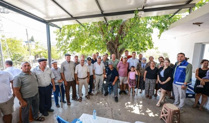 Başkan Mandalinci Karaova’da mahallelerin taleplerini dinledi