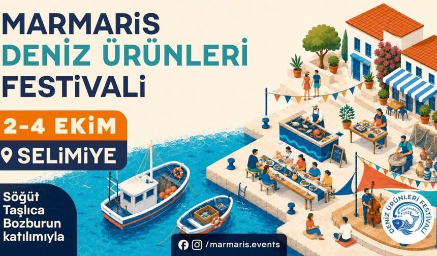 Marmaris Deniz Ürünleri Festivali için geri sayım başladı