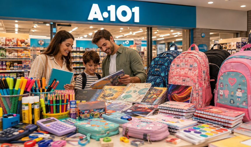 A101’de Okul Alışveriş Günleri Başladı: Defterden Çantaya Fiyatlar Belli Oldu