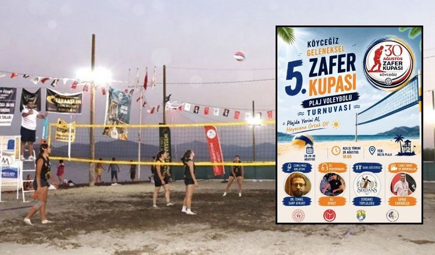 Köyceğiz’de Zafer Kupası heyecanı başlıyor