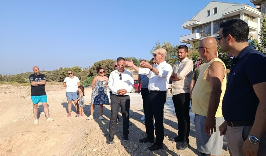 Çomarlık’ta 12 yıllık altyapı sorunu çözülüyor