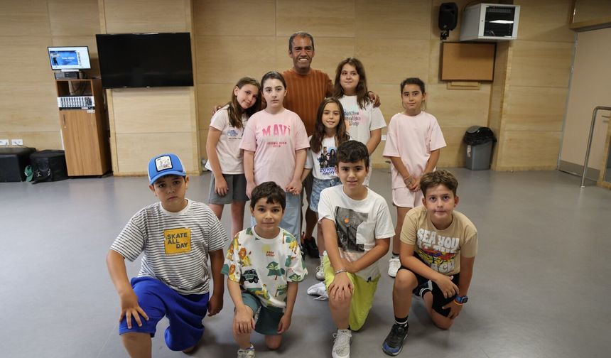 Yaz Sanat Kursları Çocukları ve Gençleri Sanatla Buluşturuyor