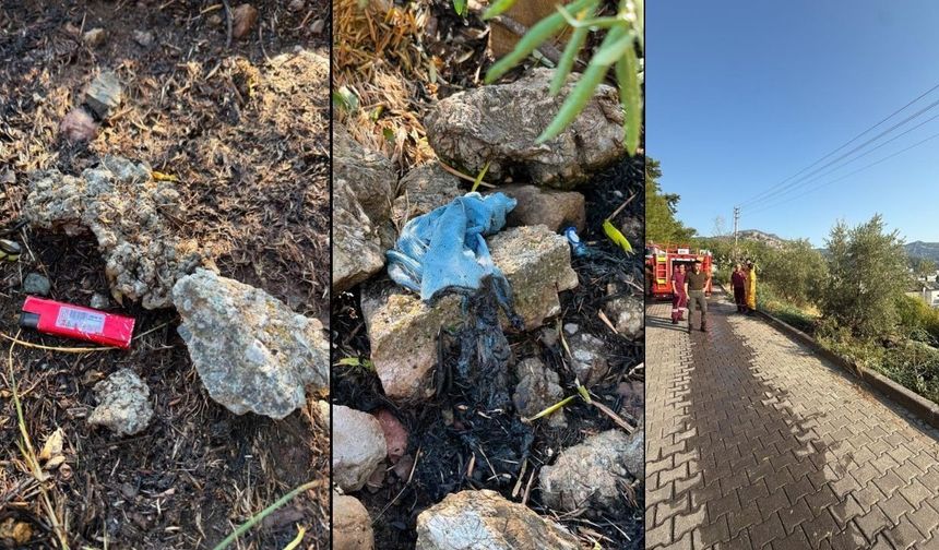 Marmaris’te Orman Yangını Şüphesi: Alkollü Şahıs Yakalandı