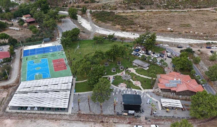 Asparan Kamp ve Spor Tesisleri hizmete açıldı