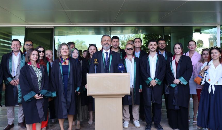 Burak Erbay Muğla Barosu Başkanlığına adaylığını açıkladı