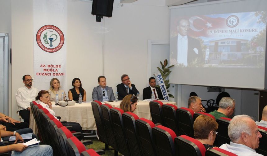 Muğla Eczacı Odası mali genel kurulunu tamamladı