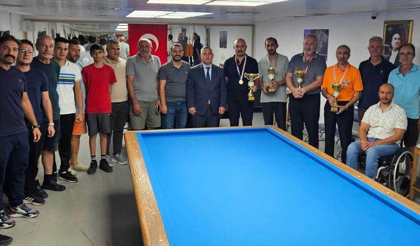 Muğla’da 3 Bant Bilardo İl Şampiyonası heyecanı