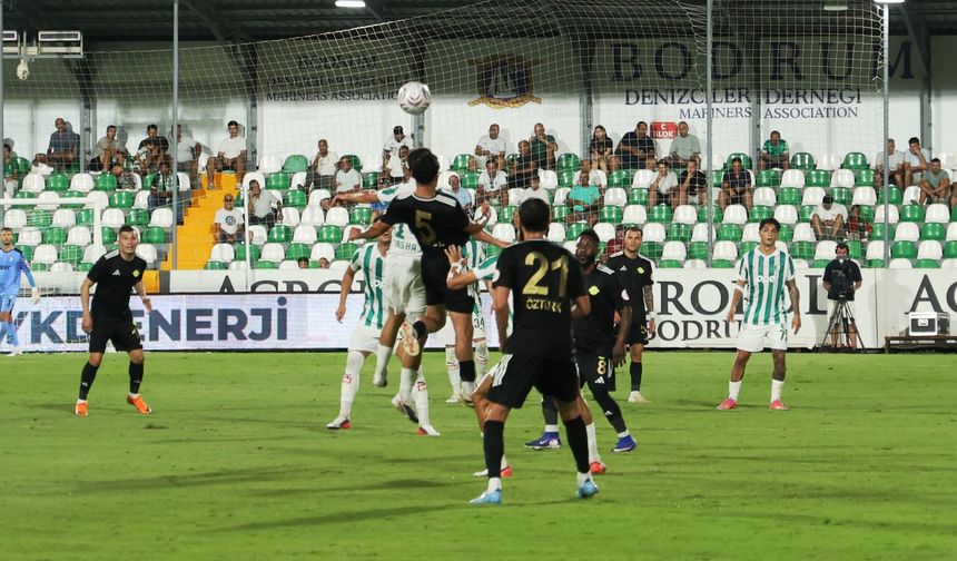 Bodrum FK’dan golsüz beraberlik