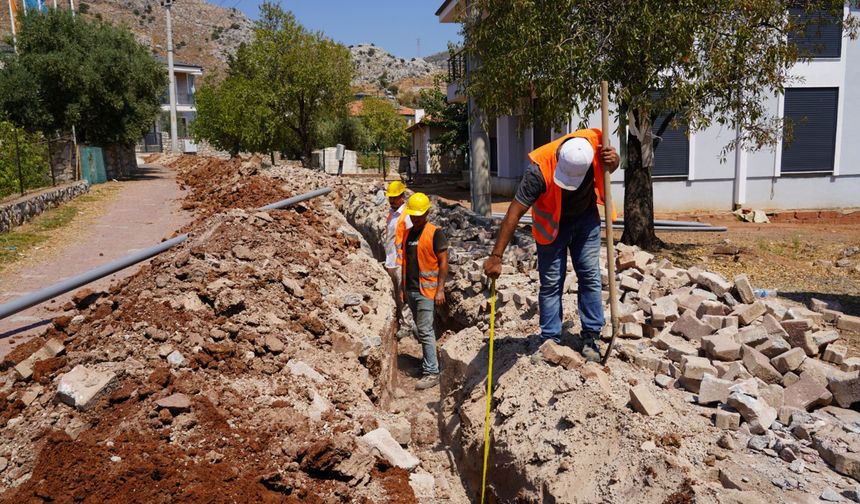 Marmaris’te su altyapısı güçleniyor