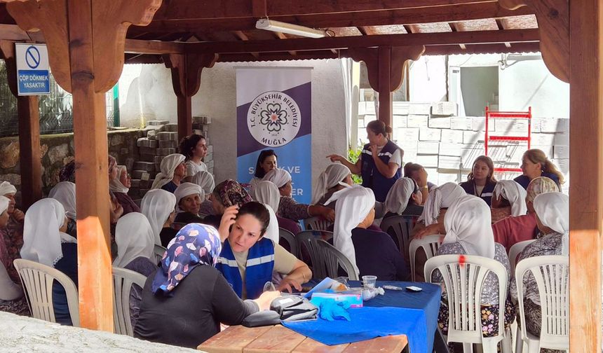 Muğla’da sağlık hizmeti mahallede