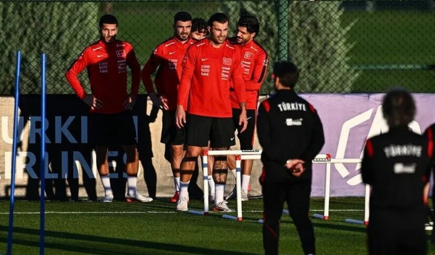 A Milli Takım’da Uluslar Ligi mesaisi başladı