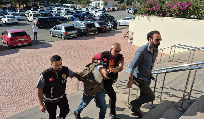 Cinayet şüphelisi adliyeye sevk edildi
