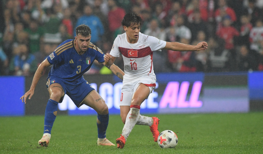 Türkiye, İtalya'ya 4-1 mağlup oldu