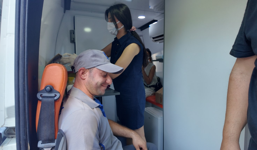 Bodrum’da çalışan sağlığı mercek altında