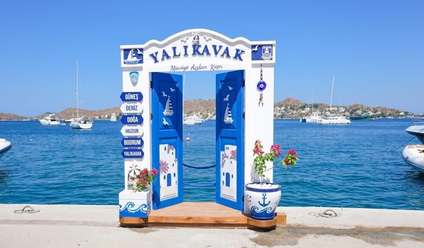 Maviye açılan kapının üçüncü durağı Yalıkavak