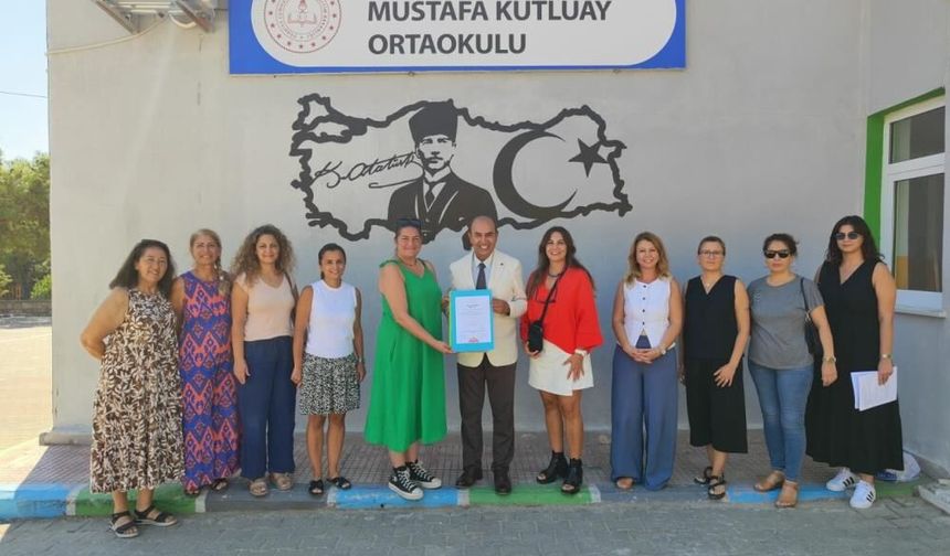 Datça’da 13 eğitim kurumuna Okulum Temiz Belgesi