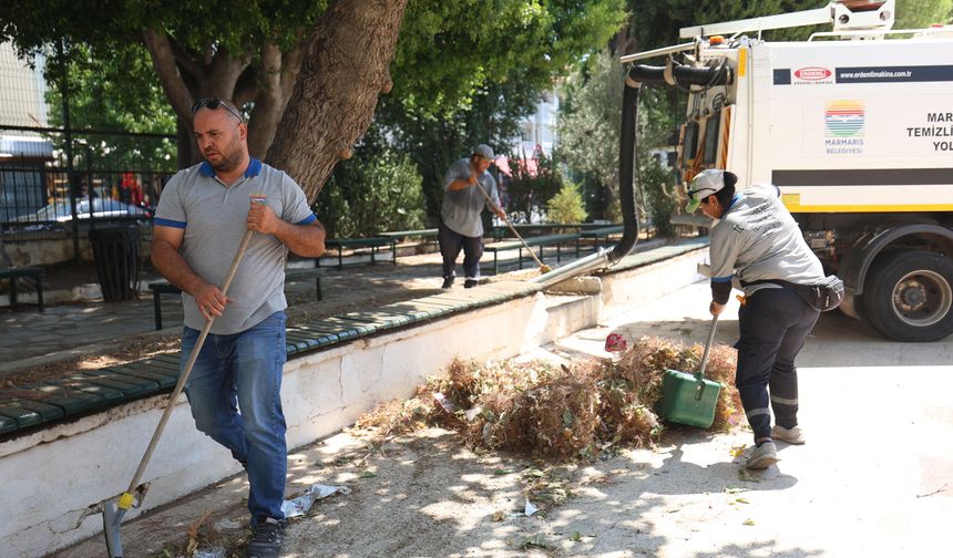 Marmaris’te devlet okulları yeni döneme hazırlandı