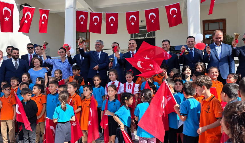 Muğla’da yeni dönemin ilk ders zili çaldı